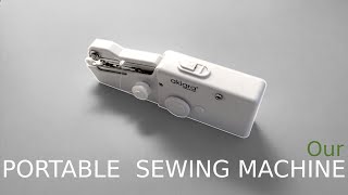 Handheld Portable Sewing Machine [upl. by Emerej]