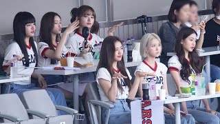 220619 아이브IVE 트와이스TWICE  The Feels Reaction 리액션 잠실야구장 4K 직캠 [upl. by Aillemac169]