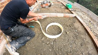 Expansion Joint  Control In A Concrete Path Using Fillcrete Brick Fill Foam [upl. by Sicnarf736]