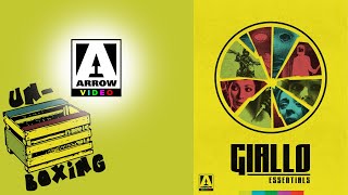 Giallo Essentials Volume 2 Yellow Edition  Arrow Video Unboxing amp Overview  Pajama Theater [upl. by Ahseuqram]