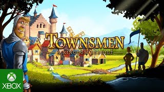 Townsmen  A Kingdom Rebuilt  Launch Trailer [upl. by Saudra]