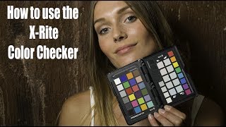 TIP  How to use the X rite color checker passport [upl. by Opaline220]