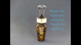 Simple Easy to Make Duck Call [upl. by Nyladnor]