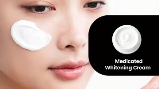 Medicated skin whitening cream  Alpha glow how to use [upl. by Arebma746]