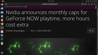 Nvidia announces monthly caps for GeForce NOW playtime more hours cost extra [upl. by Aniara]