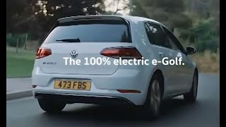 Banned  Volkswagen’s electric eGolf ad UK 2019 [upl. by Zavras]