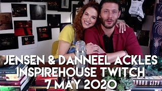 Jensen and Danneel Ackles InspireHouse Twitch 7 May 2020 [upl. by Ilbert991]