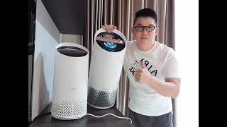 Review Perbedaan Trusens Air Purifier Z1000 dan Z2000 with UVC lig upht and DuPont HEPA Filter [upl. by Aztirak]