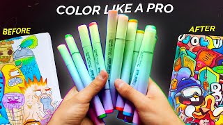 7 Coloring HACKS in 150 SECONDS [upl. by Oravla95]