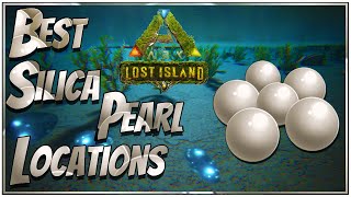 Best Silica Pearl Locations In Ark Lost Island [upl. by Woodrow744]