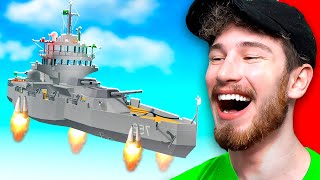 Building THE STRONGEST BOAT in Roblox Build a Boat to Survive [upl. by Petula]