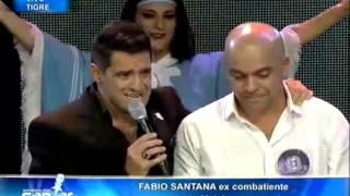 Soñando por cantar  Luciano Pereyra cantó junto Fabio Santana ex combatiente de Malvina [upl. by Alled]