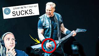 James Hetfield SUCKS at Downpicking Really [upl. by Krum584]