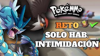 PVP PokeMMO  Reto Pokemmo  Solo Habilidad Intimidación🔥 [upl. by Fira146]