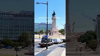 Marquess of Pombal Square lisbon portugal travel [upl. by Assener]