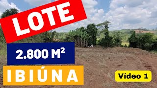 1 ✅ LOTE 2800m² Ibiúna fazendo terraplanagem [upl. by Gladstone]