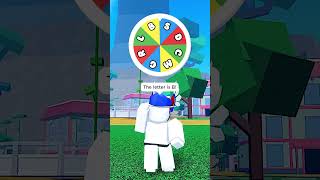 POOR VS RICH SPIN THE WHEEL AND WIN ROBUX IN BLOX FRUITS 🐶 shorts [upl. by Margaretta]