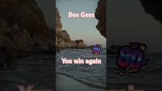 80er Hits Bee Gees  You win again 1987 music 80smusic [upl. by Groot983]