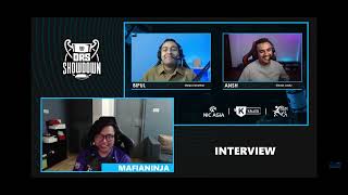 Mafianinja interview after Winning Drs Showdown [upl. by Koy]