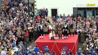 Selkirk Common Riding 2014 Royal Burgh Standard Bearer Greg MacDougall [upl. by Adachi]