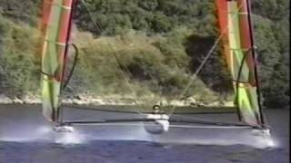 Hobie TriFoiler Promotional Video Hobie Archive Video [upl. by Repmek]