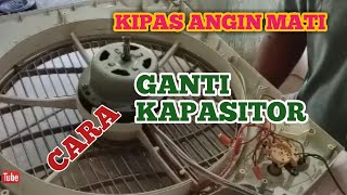 CARA MEMASANG KAPASITOR KIPAS ANGIN [upl. by Katha978]