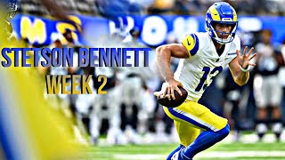 Stetson Bennett HighLights Vs Chargers [upl. by Suoicerp]