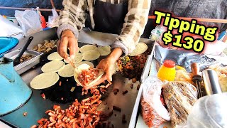 TASTE Tacos With Your MIND  Mexican Street Food [upl. by Ayifa]