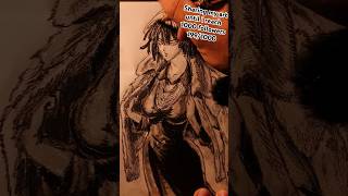 ASMR Drawing of FUBUKI onepunchman opm fubuki asmr drawing shorts [upl. by Evadnee]