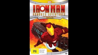 Opening to Iron Man Armored Adventures The Makluan Ring Saga Annihilation 2012 DVD Australia [upl. by Nedah]