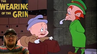 Looney Tunes The Wearing of the Grin 1951  First Time Watching  Leprechaun Trickery [upl. by Humfrid]