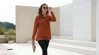 Tunic Tops Lightweight Sweatshirts [upl. by Durkin]