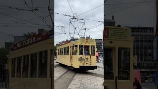 Historic Tram in Antwerp Belgium 🇧🇪 SNCV Standard [upl. by Garvin116]