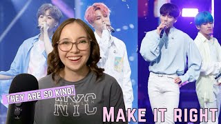 Reacting to BTS quotMake it Rightquot  This song is SO wholesome🥰  Canadian Reacts [upl. by Suhail424]