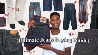 The Ultimate Jeans Buying Guide 34 Jeans I love [upl. by Llerrahs896]