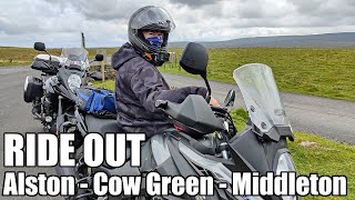 Camouflaged sheep brooding skies and amazing North Pennines roads to ride [upl. by Janeta]