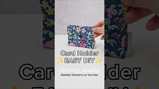 DIY🌟Very Easy Cardholder [upl. by Ferwerda]