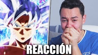 MI REACCION a GOKU ULTRA INSTINCT 100 ME EMOCIONO [upl. by Araminta]