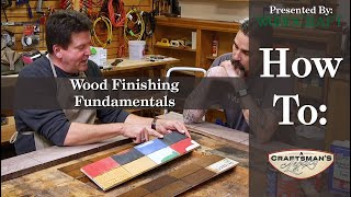 Woodcraft 101 Wood Finishing Fundamentals [upl. by Blau]