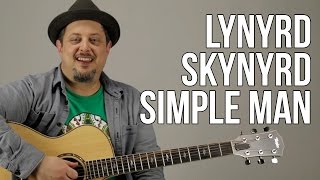 Simple Man Guitar Lesson  Lynyrd Skynyrd [upl. by Proud604]