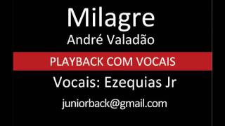 Milagre  André Valadão  PB com vocais by Ezequias Jr [upl. by Kandy]