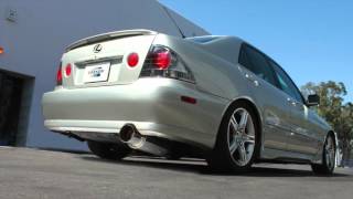 GReddy Revolution RS Exhaust  Lexus IS300 SXE10 [upl. by Aserehc]