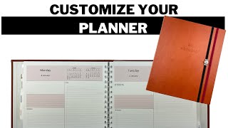 Customize your planner  featuring Agendio [upl. by Haida]