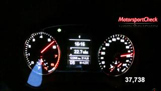 Audi A1 14 TFSI Acceleration Topspeed [upl. by Sotsirhc]