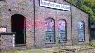 Bundesbahn 1990  Rundgang Bahnhof Dillenburg u in den Resten des BwDillenburg [upl. by Fernandina421]