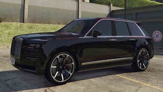 GTA 5 Enus Jubilee Customization Rolls Royce Cullinan [upl. by Oizirbaf133]