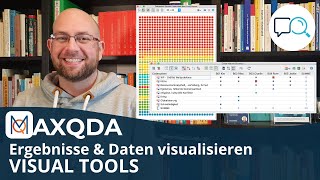 Visual Tools von MAXQDA 2022  Daten amp Ergebnisse visualisieren [upl. by Odo]