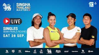 SINGHA THAILAND MASTERS 2024 Singles SemiFinals Round [upl. by Htieh]