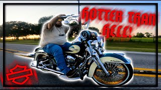 HOTTER THAN HELL HARLEY CROSSROADS BIKE VLOG harleys bikeshow harleydavidson [upl. by Jackson824]