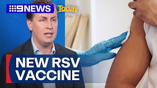 New RSV vaccine available for Aussies for the first time this flu season  9 News Australia [upl. by Adoc564]